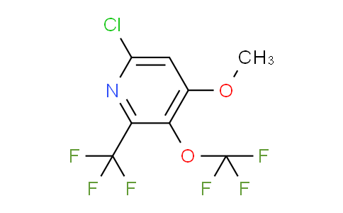 AM72439 | 1804804-84-9 | 6-Chloro-4-methoxy-3-(trifluoromethoxy)-2-(trifluoromethyl)pyridine