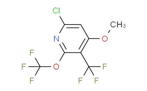 AM72442 | 1803694-51-0 | 6-Chloro-4-methoxy-2-(trifluoromethoxy)-3-(trifluoromethyl)pyridine