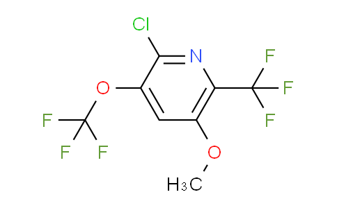 AM72445 | 1804800-10-9 | 2-Chloro-5-methoxy-3-(trifluoromethoxy)-6-(trifluoromethyl)pyridine