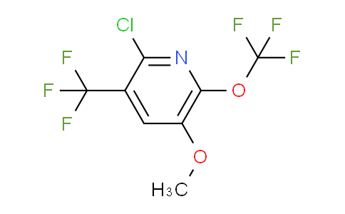 AM72448 | 1804805-02-4 | 2-Chloro-5-methoxy-6-(trifluoromethoxy)-3-(trifluoromethyl)pyridine