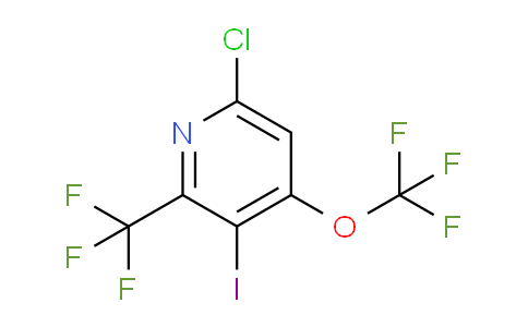 AM72450 | 1803692-34-3 | 6-Chloro-3-iodo-4-(trifluoromethoxy)-2-(trifluoromethyl)pyridine