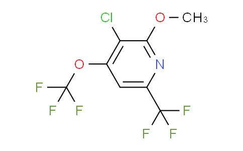 AM72452 | 1803694-67-8 | 3-Chloro-2-methoxy-4-(trifluoromethoxy)-6-(trifluoromethyl)pyridine
