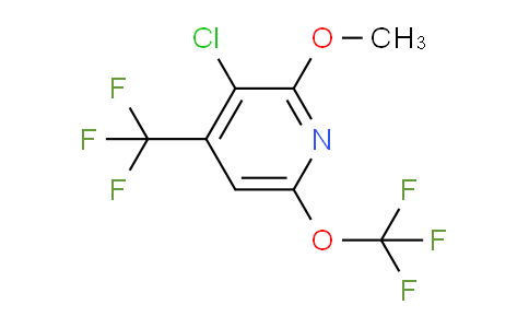 AM72455 | 1804805-19-3 | 3-Chloro-2-methoxy-6-(trifluoromethoxy)-4-(trifluoromethyl)pyridine