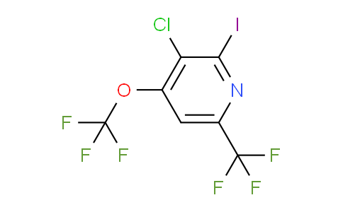 AM72456 | 1803692-38-7 | 3-Chloro-2-iodo-4-(trifluoromethoxy)-6-(trifluoromethyl)pyridine