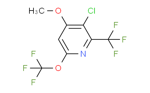 AM72459 | 1806120-72-8 | 3-Chloro-4-methoxy-6-(trifluoromethoxy)-2-(trifluoromethyl)pyridine