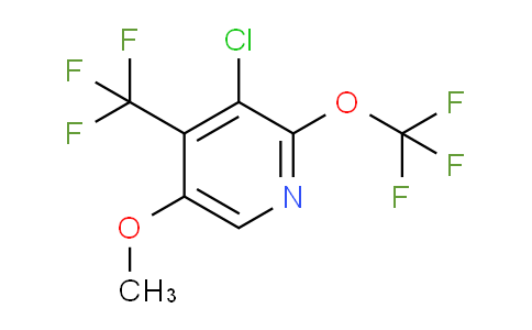 AM72461 | 1803694-79-2 | 3-Chloro-5-methoxy-2-(trifluoromethoxy)-4-(trifluoromethyl)pyridine