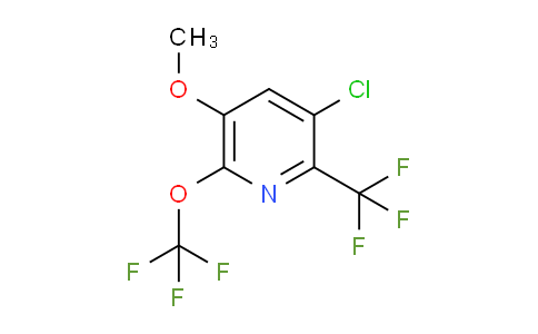AM72465 | 1806120-75-1 | 3-Chloro-5-methoxy-6-(trifluoromethoxy)-2-(trifluoromethyl)pyridine