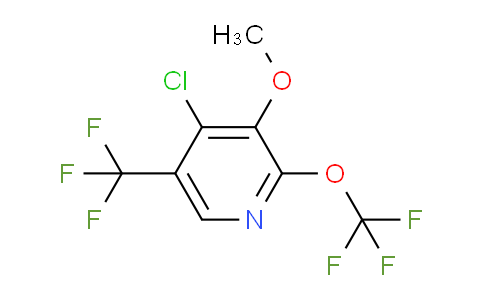 AM72470 | 1804590-44-0 | 4-Chloro-3-methoxy-2-(trifluoromethoxy)-5-(trifluoromethyl)pyridine