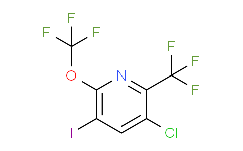 AM72473 | 1806196-68-8 | 3-Chloro-5-iodo-6-(trifluoromethoxy)-2-(trifluoromethyl)pyridine
