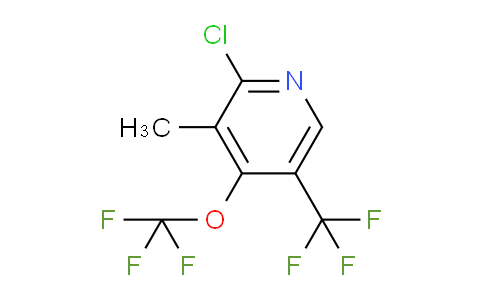 AM72476 | 1803619-84-2 | 2-Chloro-3-methyl-4-(trifluoromethoxy)-5-(trifluoromethyl)pyridine