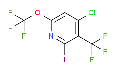 AM72477 | 1804547-78-1 | 4-Chloro-2-iodo-6-(trifluoromethoxy)-3-(trifluoromethyl)pyridine