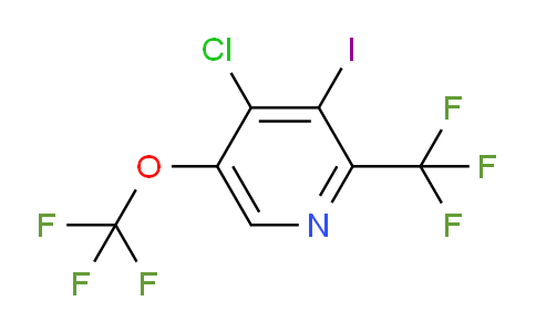 AM72481 | 1806124-13-9 | 4-Chloro-3-iodo-5-(trifluoromethoxy)-2-(trifluoromethyl)pyridine