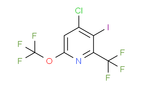 AM72483 | 1803647-50-8 | 4-Chloro-3-iodo-6-(trifluoromethoxy)-2-(trifluoromethyl)pyridine