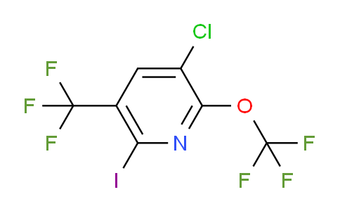 AM72487 | 1804683-47-3 | 3-Chloro-6-iodo-2-(trifluoromethoxy)-5-(trifluoromethyl)pyridine