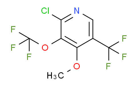 AM72493 | 1806127-25-2 | 2-Chloro-4-methoxy-3-(trifluoromethoxy)-5-(trifluoromethyl)pyridine