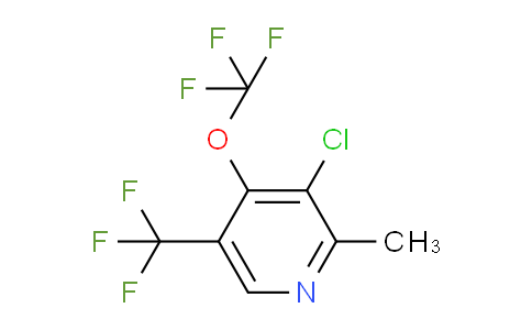 AM72496 | 1804820-07-2 | 3-Chloro-2-methyl-4-(trifluoromethoxy)-5-(trifluoromethyl)pyridine