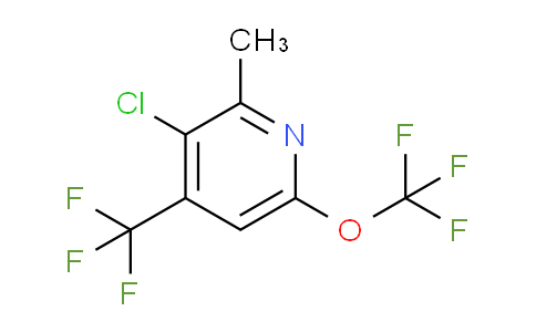 AM72498 | 1804737-66-3 | 3-Chloro-2-methyl-6-(trifluoromethoxy)-4-(trifluoromethyl)pyridine