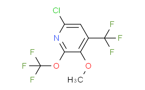 AM72499 | 1804590-11-1 | 6-Chloro-3-methoxy-2-(trifluoromethoxy)-4-(trifluoromethyl)pyridine