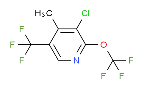 AM72500 | 1804553-31-8 | 3-Chloro-4-methyl-2-(trifluoromethoxy)-5-(trifluoromethyl)pyridine