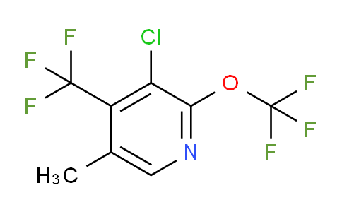 AM72505 | 1803620-07-6 | 3-Chloro-5-methyl-2-(trifluoromethoxy)-4-(trifluoromethyl)pyridine