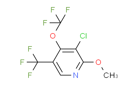 AM72506 | 1804805-12-6 | 3-Chloro-2-methoxy-4-(trifluoromethoxy)-5-(trifluoromethyl)pyridine