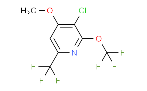 AM72510 | 1803694-73-6 | 3-Chloro-4-methoxy-2-(trifluoromethoxy)-6-(trifluoromethyl)pyridine