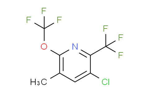 AM72511 | 1804736-26-2 | 3-Chloro-5-methyl-6-(trifluoromethoxy)-2-(trifluoromethyl)pyridine