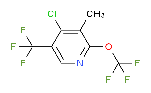 AM72519 | 1806098-47-4 | 4-Chloro-3-methyl-2-(trifluoromethoxy)-5-(trifluoromethyl)pyridine
