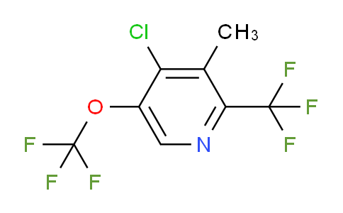 AM72520 | 1804804-47-4 | 4-Chloro-3-methyl-5-(trifluoromethoxy)-2-(trifluoromethyl)pyridine