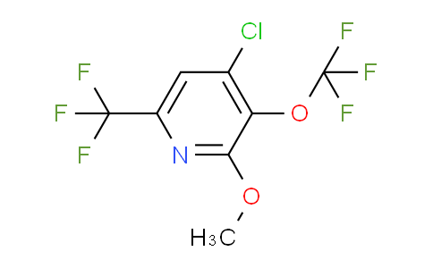 AM72521 | 1804590-40-6 | 4-Chloro-2-methoxy-3-(trifluoromethoxy)-6-(trifluoromethyl)pyridine