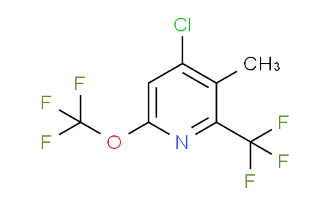 AM72522 | 1806098-49-6 | 4-Chloro-3-methyl-6-(trifluoromethoxy)-2-(trifluoromethyl)pyridine