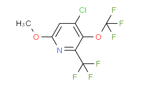AM72523 | 1803920-45-7 | 4-Chloro-6-methoxy-3-(trifluoromethoxy)-2-(trifluoromethyl)pyridine