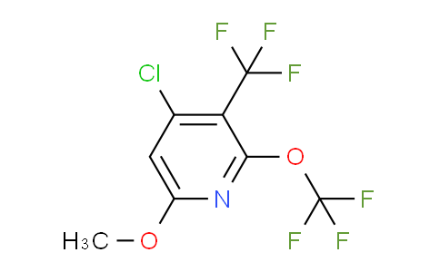 AM72525 | 1803694-87-2 | 4-Chloro-6-methoxy-2-(trifluoromethoxy)-3-(trifluoromethyl)pyridine