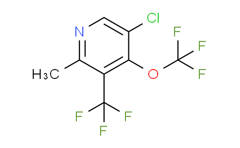 AM72526 | 1804804-53-2 | 5-Chloro-2-methyl-4-(trifluoromethoxy)-3-(trifluoromethyl)pyridine