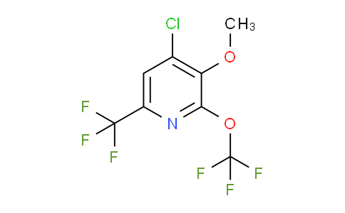 AM72529 | 1803920-57-1 | 4-Chloro-3-methoxy-2-(trifluoromethoxy)-6-(trifluoromethyl)pyridine
