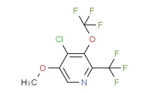 AM72535 | 1803694-93-0 | 4-Chloro-5-methoxy-3-(trifluoromethoxy)-2-(trifluoromethyl)pyridine