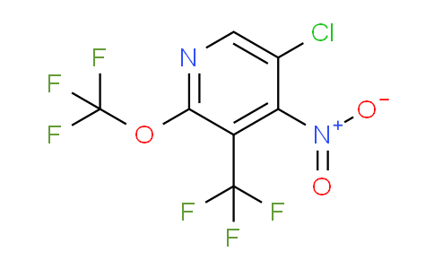 5-Chloro-4-nitro-2-(trifluoromethoxy)-3-(trifluoromethyl)pyridine
