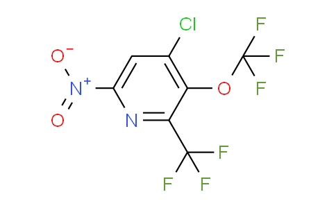 AM72553 | 1804691-17-5 | 4-Chloro-6-nitro-3-(trifluoromethoxy)-2-(trifluoromethyl)pyridine