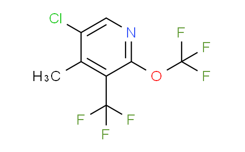 AM72554 | 1804553-60-3 | 5-Chloro-4-methyl-2-(trifluoromethoxy)-3-(trifluoromethyl)pyridine