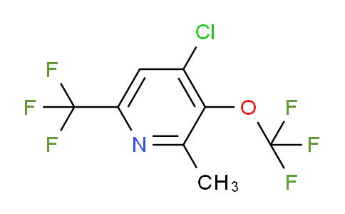 AM72558 | 1803935-91-2 | 4-Chloro-2-methyl-3-(trifluoromethoxy)-6-(trifluoromethyl)pyridine