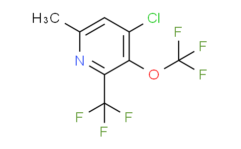 AM72560 | 1804804-22-5 | 4-Chloro-6-methyl-3-(trifluoromethoxy)-2-(trifluoromethyl)pyridine