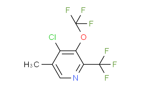 AM72563 | 1804736-31-9 | 4-Chloro-5-methyl-3-(trifluoromethoxy)-2-(trifluoromethyl)pyridine