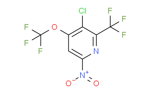 AM72565 | 1804691-28-8 | 3-Chloro-6-nitro-4-(trifluoromethoxy)-2-(trifluoromethyl)pyridine