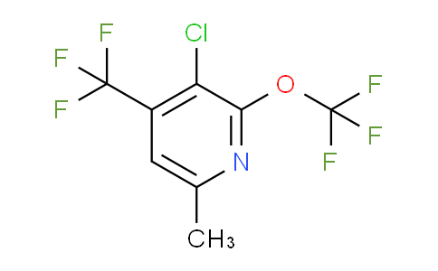 AM72569 | 1804820-87-8 | 3-Chloro-6-methyl-2-(trifluoromethoxy)-4-(trifluoromethyl)pyridine
