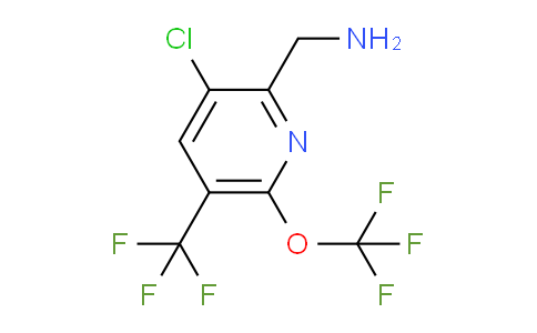 AM72570 | 1804698-29-0 | 2-(Aminomethyl)-3-chloro-6-(trifluoromethoxy)-5-(trifluoromethyl)pyridine