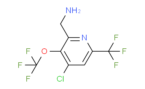 AM72571 | 1804396-44-8 | 2-(Aminomethyl)-4-chloro-3-(trifluoromethoxy)-6-(trifluoromethyl)pyridine