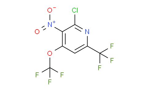 AM72572 | 1804808-94-3 | 2-Chloro-3-nitro-4-(trifluoromethoxy)-6-(trifluoromethyl)pyridine