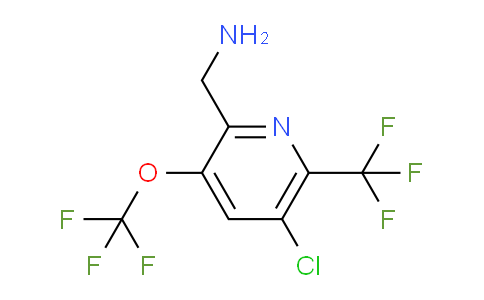 AM72576 | 1804396-53-9 | 2-(Aminomethyl)-5-chloro-3-(trifluoromethoxy)-6-(trifluoromethyl)pyridine