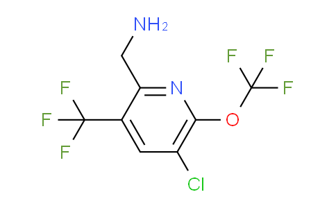 AM72579 | 1804557-98-9 | 2-(Aminomethyl)-5-chloro-6-(trifluoromethoxy)-3-(trifluoromethyl)pyridine