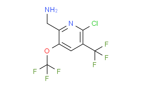 AM72580 | 1806168-34-2 | 2-(Aminomethyl)-6-chloro-3-(trifluoromethoxy)-5-(trifluoromethyl)pyridine